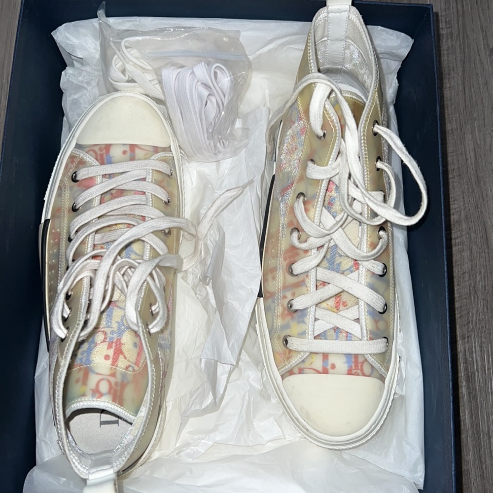 Mens Dior High Top Sneakers - Picture 2 of 9